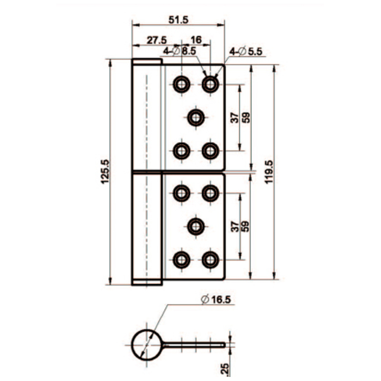 Hinge Inscortha Tógtha Cruach Dhosmálta-B2228-13