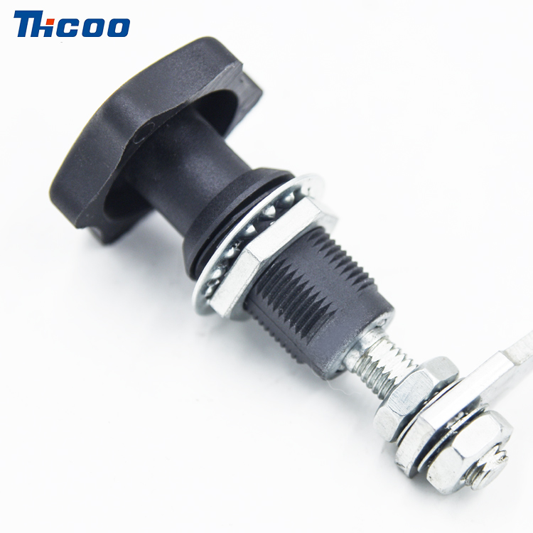 Knob Flange Lock Teanga Casadh Inchoigeartaithe-A6308-1; 2